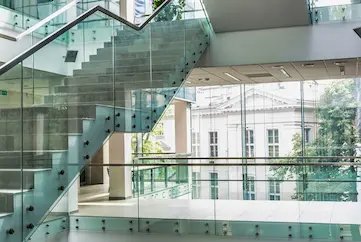 Szklane balustrady na wymiar - Promyk Olsztyn